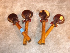 L715 - Castanets Rosewood ( hand held two sets)